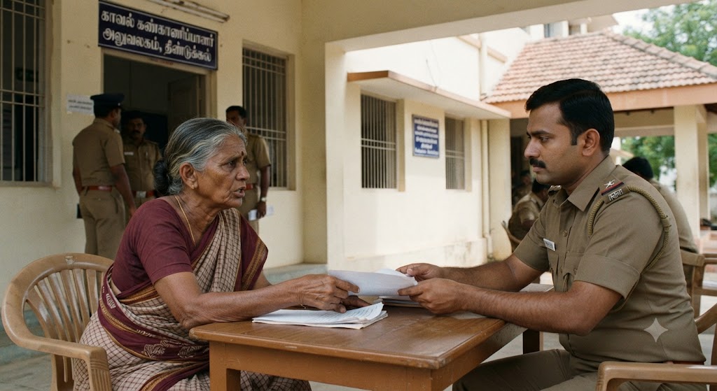 திண்டுக்கல்: தாயிடமிருந்து ரூ.1.25 கோடி வீடு, 200 பவுன் நகை மற்றும் ரூ.90 லட்சம் பணத்தைப் பறித்து வீட்டைவிட்டு துரத்திய மகன் மீது நடவடிக்கை கோரி மூதாட்டி எஸ்பியிடம் புகார்!