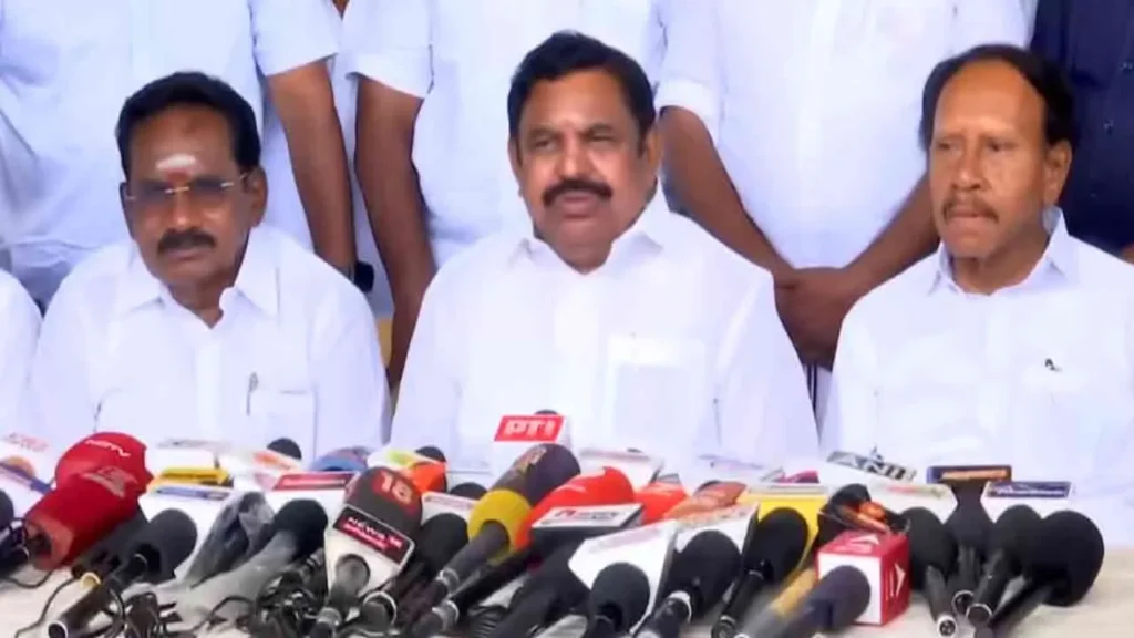 மதர்சன் நிறுவன ஒப்பந்தத்தில் மர்மம்: "சென்னையில் கிளை உள்ளபோது லண்டனில் ஒப்பந்தம் போடப்பட்டதன் நோக்கம் என்ன?" எடப்பாடி பழனிசாமி கேள்வி...