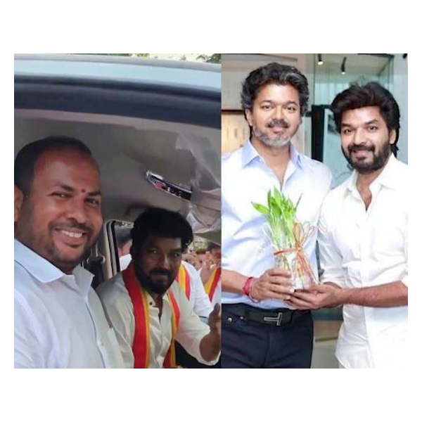 தாராபுரம் இடைத்தேர்தல் பரப்புரைக்காக வந்த நடிகர் ஜெய் – ரசிகர்கள், தவெக தொண்டர்கள் உற்சாக வரவேற்பு!