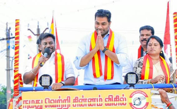 இடைத்தேர்தலில் தவெக வேட்பாளர்கள் மாபெரும் வெற்றி பெறுவர்: ஆதவ் அர்ஜுனா நம்பிக்கை!