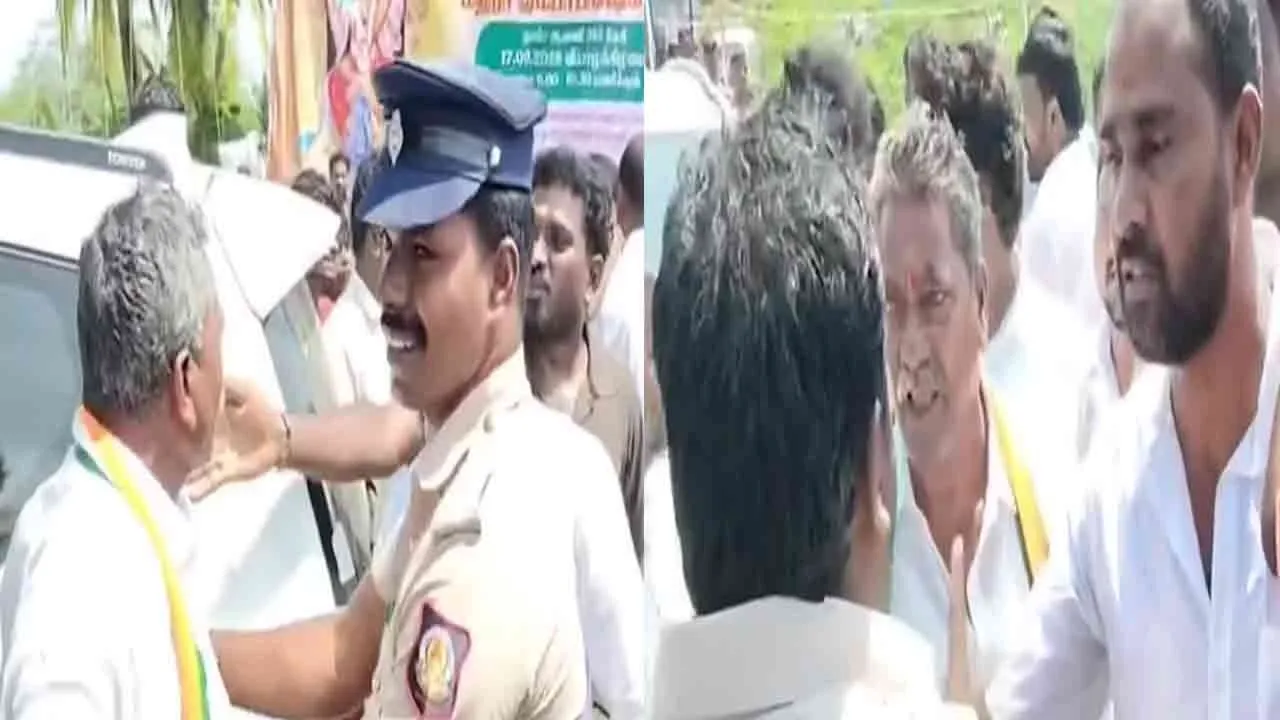 மதுராந்தகம் தொகுதியில் தவெக வேட்பாளர் மரகதம் குமரவேலுக்கு கிராம மக்கள் கடும் எதிர்ப்பு: பிரச்சாரத்தின்போது பரபரப்பு!