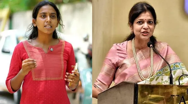 சௌமியா அன்புமணி குறித்து அவதூறு பேச்சு: எஸ்.எப்.ஐ மாநிலத் தலைவர் மீது சென்னை காவல் ஆணையர் அலுவலகத்தில் பாமக புகார்!