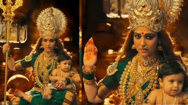மிரட்டலான மகாகாளி அவதாரத்தில் நயன்தாரா: பிரம்மாண்டமாக வெளியானது ‘மூக்குத்தி அம்மன் 2’ டீசர்! - தீபாவளிக்கு உலகமெங்கும் ரிலீஸ்!