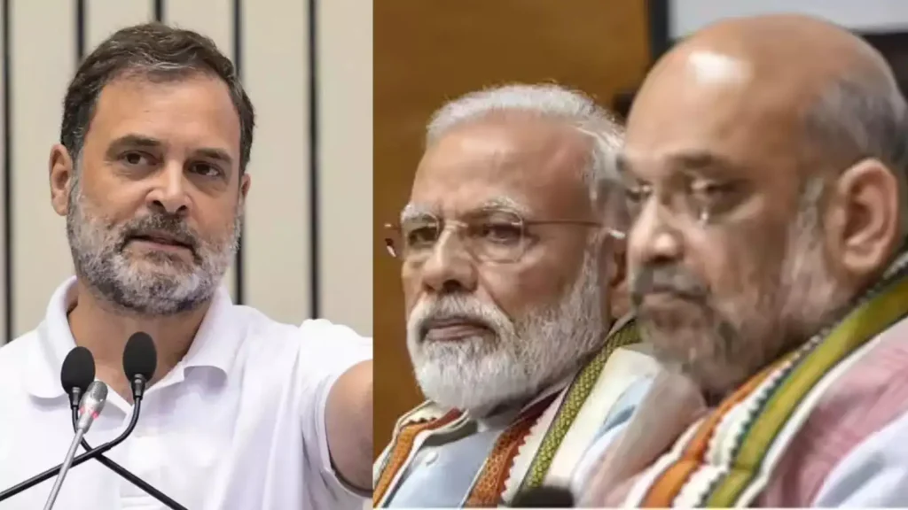 "பிரதமர் மோடியும், உள்துறை அமைச்சர் அமித்ஷாவும் விசாரிக்கப்பட வேண்டும்!": தேர்தல் முறைகேடு விவகாரத்தில் ராகுல் காந்தி ஆவேசம்