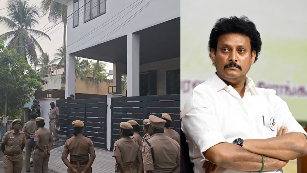 முன்னாள் அமைச்சர் அன்பில் மகேஷ் தொடர்புடைய இடங்களில் சோதனை: 118 ஆவணங்கள் சிக்கியதாக தகவல்