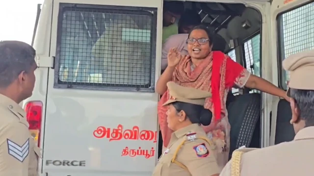 நா.த.க. கார்த்திகா கைது செய்யப்பட்டது ஏன்? – காவல்துறை விளக்கம்