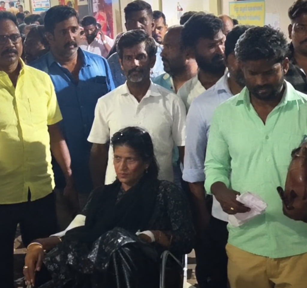 கும்பகோணத்தில் தவெக பெண் நிர்வாகிக்கு கத்திக்குத்து! மர்ம நபர்கள் தப்பியோட்டம் – போலீசார் வலைவீச்சு