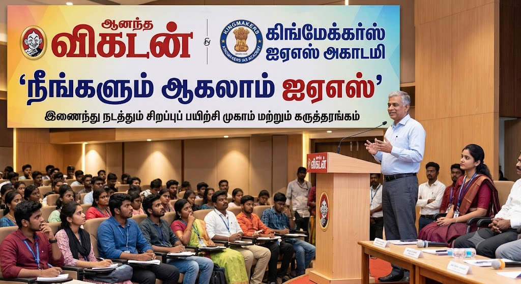 கை! – ‘நீங்களும் ஆகலாம் ஐஏஎஸ்’ நிகழ்ச்சி - ஏழை, எளிய மாணவர்களுக்கும் சிவில் சர்வீஸ் பயிற்சி பெற வாய்ப்பு