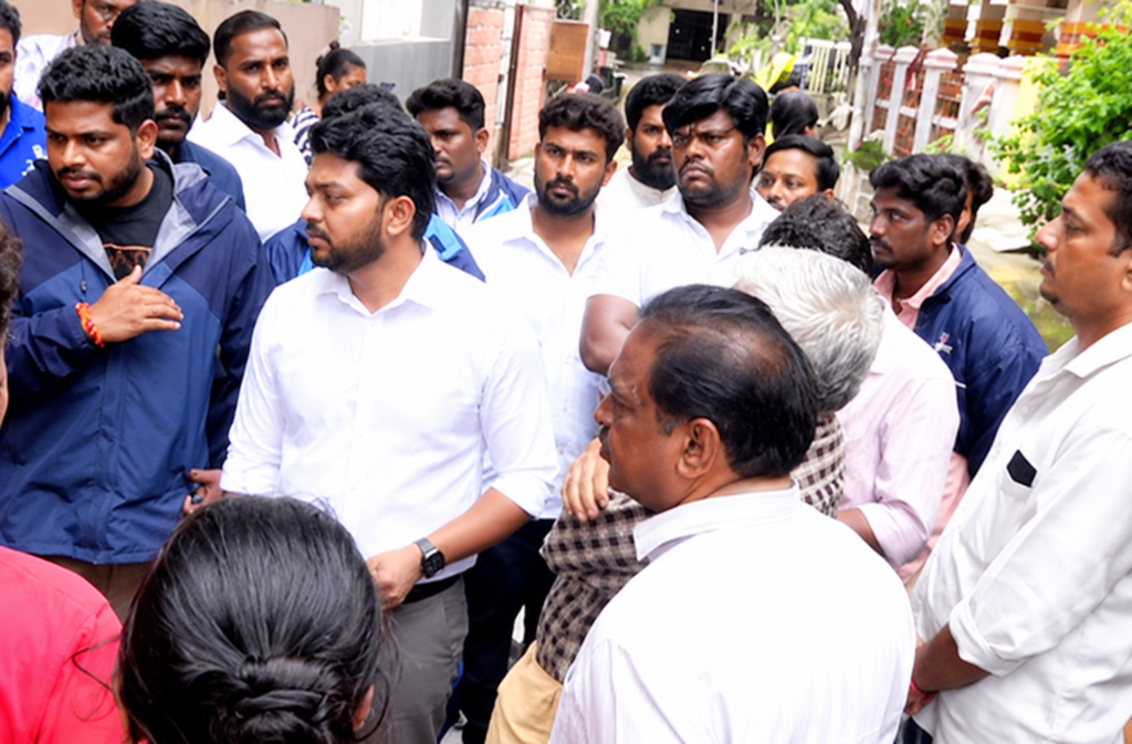 வடபழனியில் 10 ஆண்டுகளாக நீடிக்கும் மழைநீர் தேங்கும் பிரச்சினை – நேரில் களமிறங்கிய அமைச்சர் பிரபு!