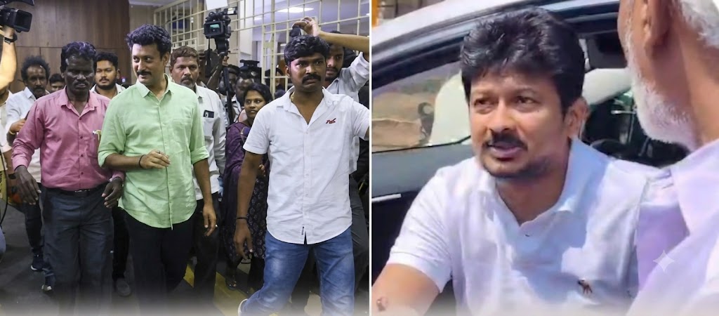 புழல் சிறையில் அன்பில் மகேஷை 2வது முறையாகச் சந்தித்த உதயநிதி ஸ்டாலின்!