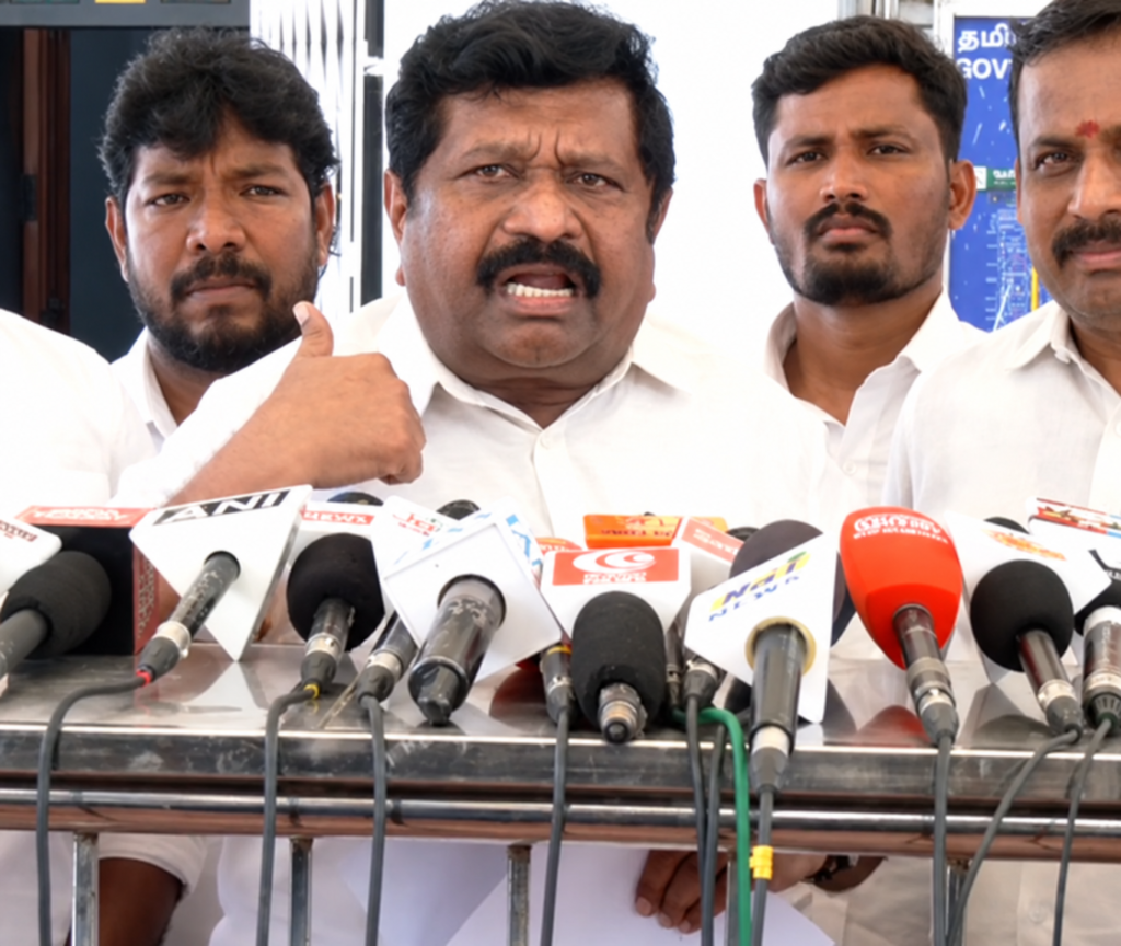 சீப்பை ஒளிச்சு வச்சிட்டு கல்யாணத்தை நடத்திடலாம்னு பாக்குறீங்களா? – அதிமுக பிரச்சாரத்திற்கு காவல்துறை பாதுகாப்பு மறுப்பா? இன்பதுரை குற்றச்சாட்டு!