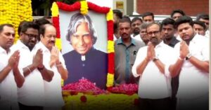 அப்துல் கலாம் பிறந்த நாள்: அண்ணா பல்கலைக்கழக வளாகத்தில் சிலைக்கு மரியாதை செலுத்திய சபாநாயகர், அமைச்சர்கள்!