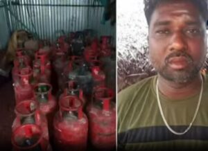 வீட்டு சிலிண்டரில் இருந்து வணிக சிலிண்டருக்கு கேஸ் மாற்றி மோசடி? – திருவாரூர் அருகே சுப்பிரமணியன் கைது!