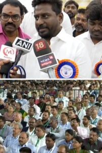 அண்ணா அறிவாலயத்தில் இருந்து பணம் வந்ததா? கோபாலபுரத்தில் இருந்து பணம் வந்ததா? – திமுகவுக்கு அமைச்சர் ராஜ் மோகன் கேள்வி!