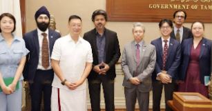 சென்னை அம்பத்தூரில் கேப்பிட்டலாண்ட் தரவு மைய நிகழ்ச்சி: முதலமைச்சர் விஜய், சிங்கப்பூர் துணைப் பிரதமர் கான் கிம் யோங் பங்கேற்பு!