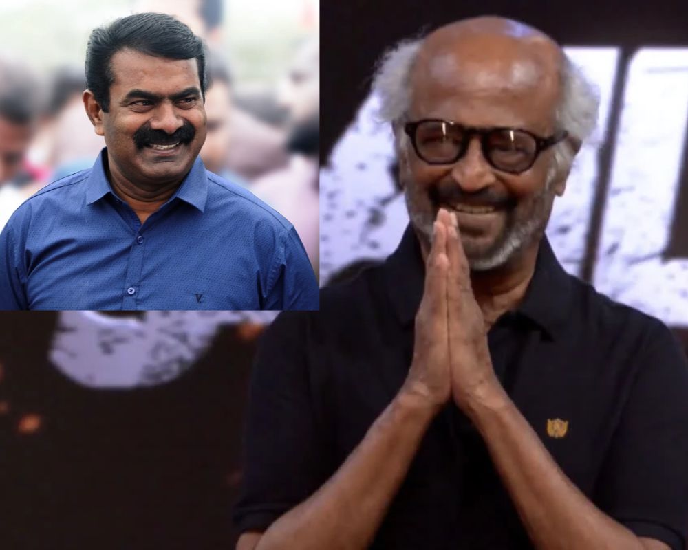 ஜெயிலர் 2 வெற்றி: ரஜினிகாந்த் உள்ளிட்ட படக்குழுவினருக்குச் சீமான் பாராட்டு!