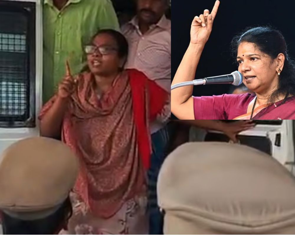 வேண்டுமென்றே காழ்ப்புணர்ச்சியோடு செயல்படும் காவல்துறை – நாம் தமிழர் வேட்பாளர் கைது குறித்து கனிமொழி கடும் கண்டனம்!