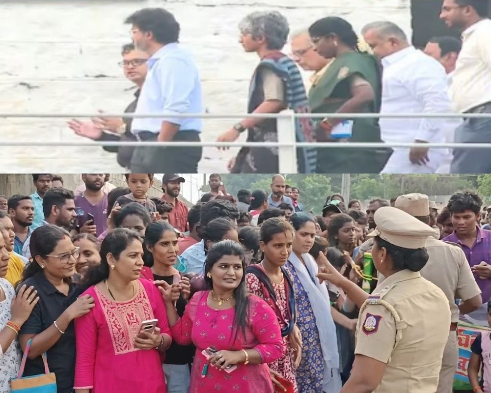 செம்பரம்பாக்கம் ஏரியில் முதல்வர் ஜோசப் விஜய் நேரில் ஆய்வு!
