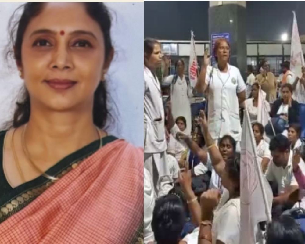 செவிலியர்கள் கைதுக்கு கடும் கண்டனம் – திமுக மருத்துவர் அணி துணைச் செயலாளர் ஆர்.எஸ். கிருத்திகா தேவி