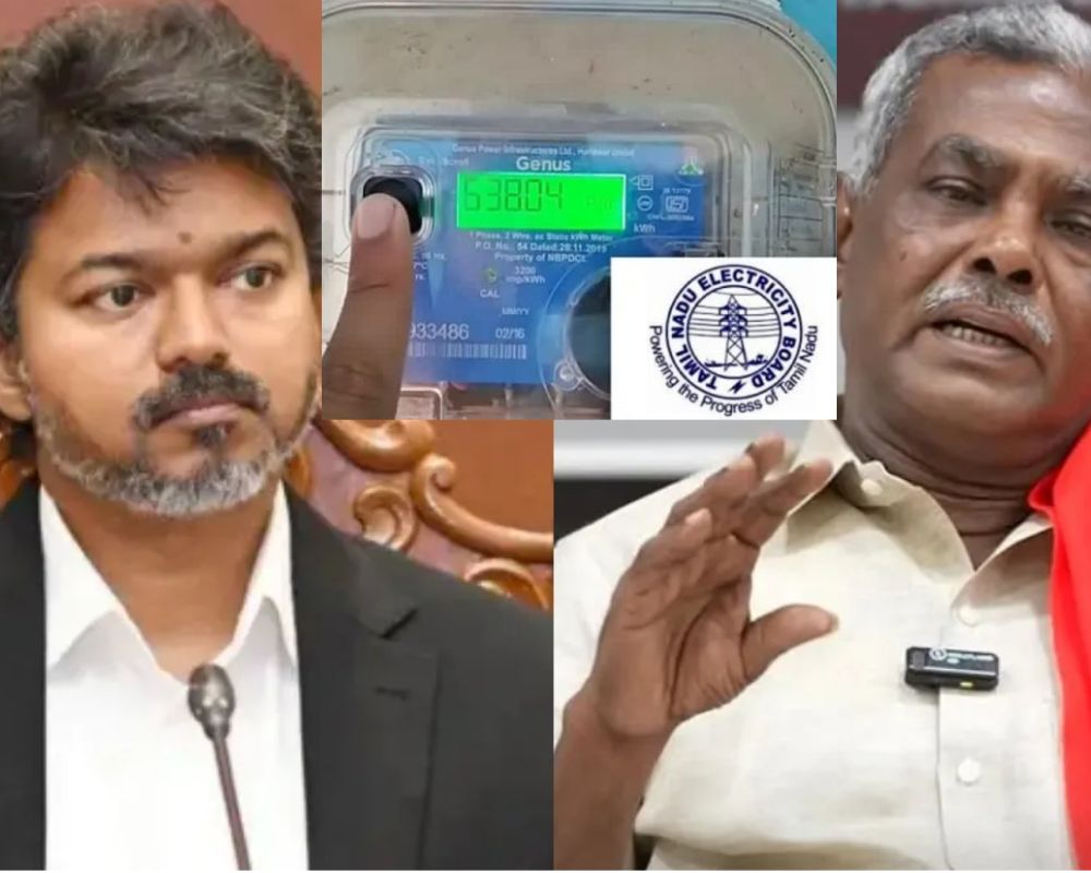 ஸ்மார்ட் மீட்டர் திட்டத்தை கைவிட வேண்டும் – தமிழக அரசுக்கு CPM மாநிலச் செயலாளர் பெ.சண்முகம் வலியுறுத்தல்