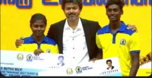பாரா ஆசிய விளையாட்டுப் போட்டியில் பதக்கம் வென்ற வீரர்களுக்கு ஊக்கத்தொகை – முதலமைச்சர் விஜய் வழங்கினார்!