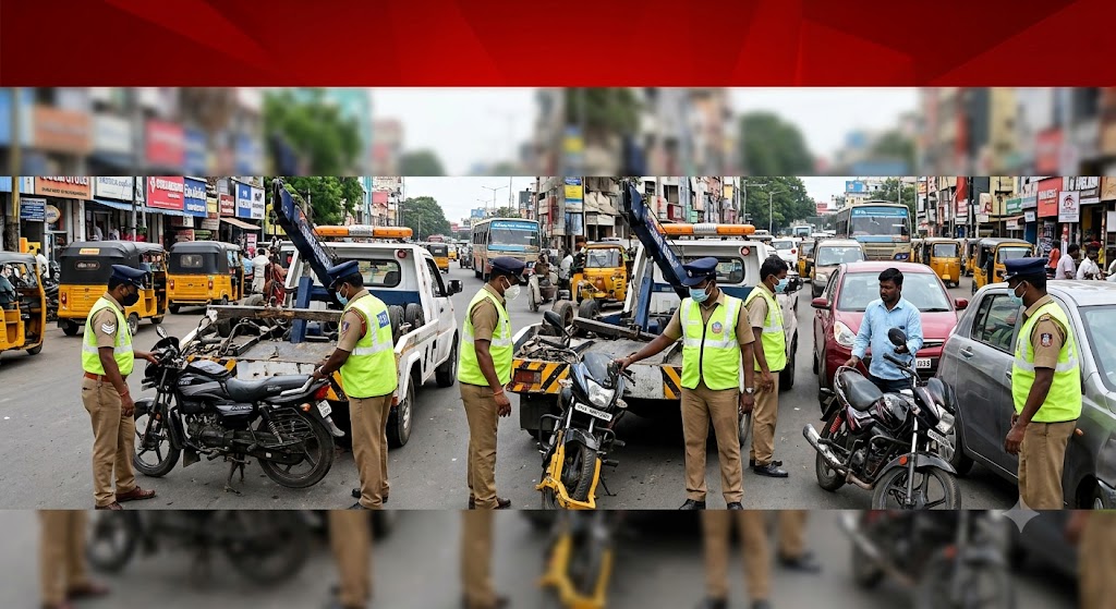 2,000 வாகனங்கள் பறிமுதல்: சென்னை பெருநகர போக்குவரத்து காவல்துறை அதிரடி நடவடிக்கை