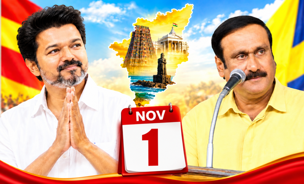 நவம்பர் 1 தமிழ்நாடு நாளாகக் கொண்டாடப்படுமா? – அன்புமணி வலியுறுத்தல்!