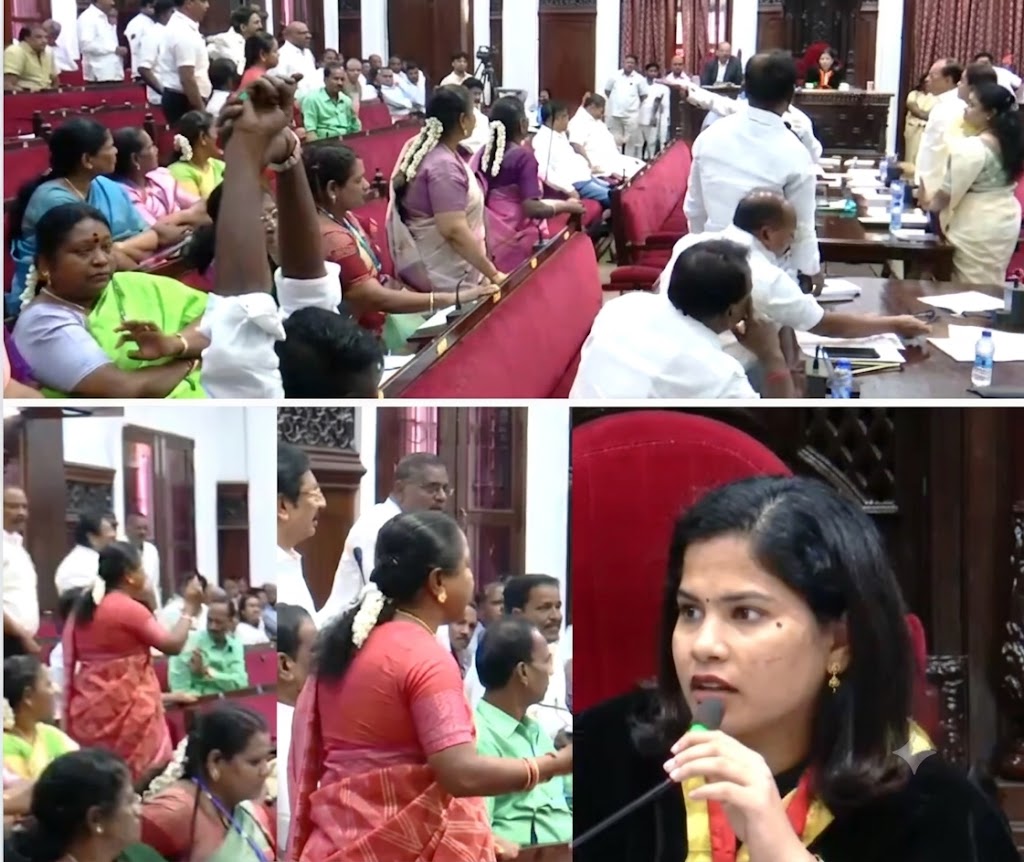 மாமன்றக் கூட்டத்தைக் கலைத்துவிடுங்கள்! – அதிகாரிகள் மீது மேயர் பிரியா சரமாரி குற்றச்சாட்டு!