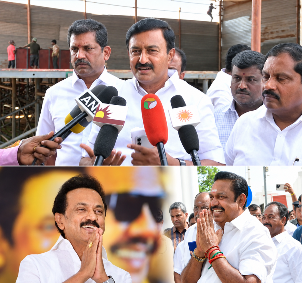 திமுக - அதிமுக கூட்டு சேர்ந்தால் என்ன நடந்து விடப் போகிறது? எதிரிக்கு எதிரி நண்பன் – முன்னாள் அமைச்சர் சாமிநாதன் ஓபன் டாக்!