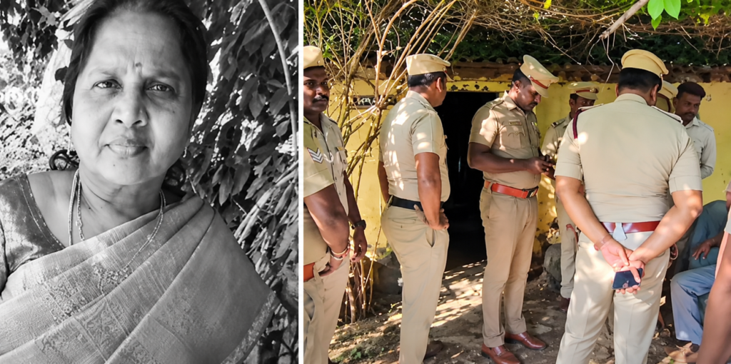 மானாமதுரையில் பட்டப்பகலில் பயங்கரம்! வீடு புகுந்து பெண் படுகொலை – தங்க நகைகள் கொள்ளை!