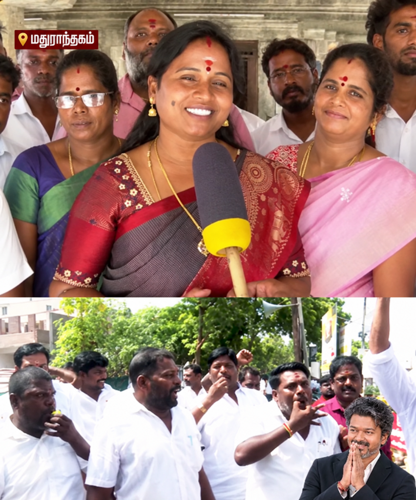 மதுராந்தகம் வாக்காளர்களுக்கு கோடானகோடி நன்றி! – தவெக வேட்பாளர் மரகதம் குமரவேல் பேட்டி