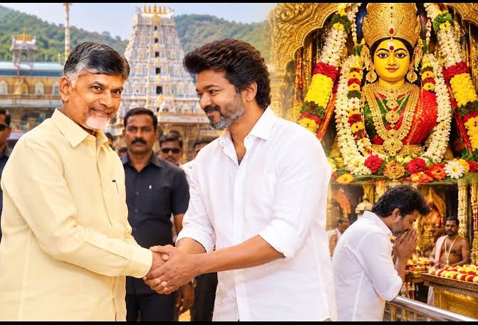 ஒருநாள் பயணமாக ஆந்திரா புறப்பட்டார் முதலமைச்சர் விஜய்! கனக துர்கா அம்மன் கோயிலில் தரிசனம்; சந்திரபாபு நாயுடுவுடன் சந்திப்பு
