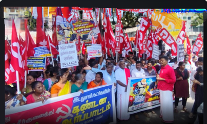 தலைமைத் தேர்தல் ஆணையரைப் பதவிநீக்கம் செய்யக் கோரி இடதுசாரிகள் ஆர்ப்பாட்டம் – SIR விவகாரத்தில் பரபரப்பு!